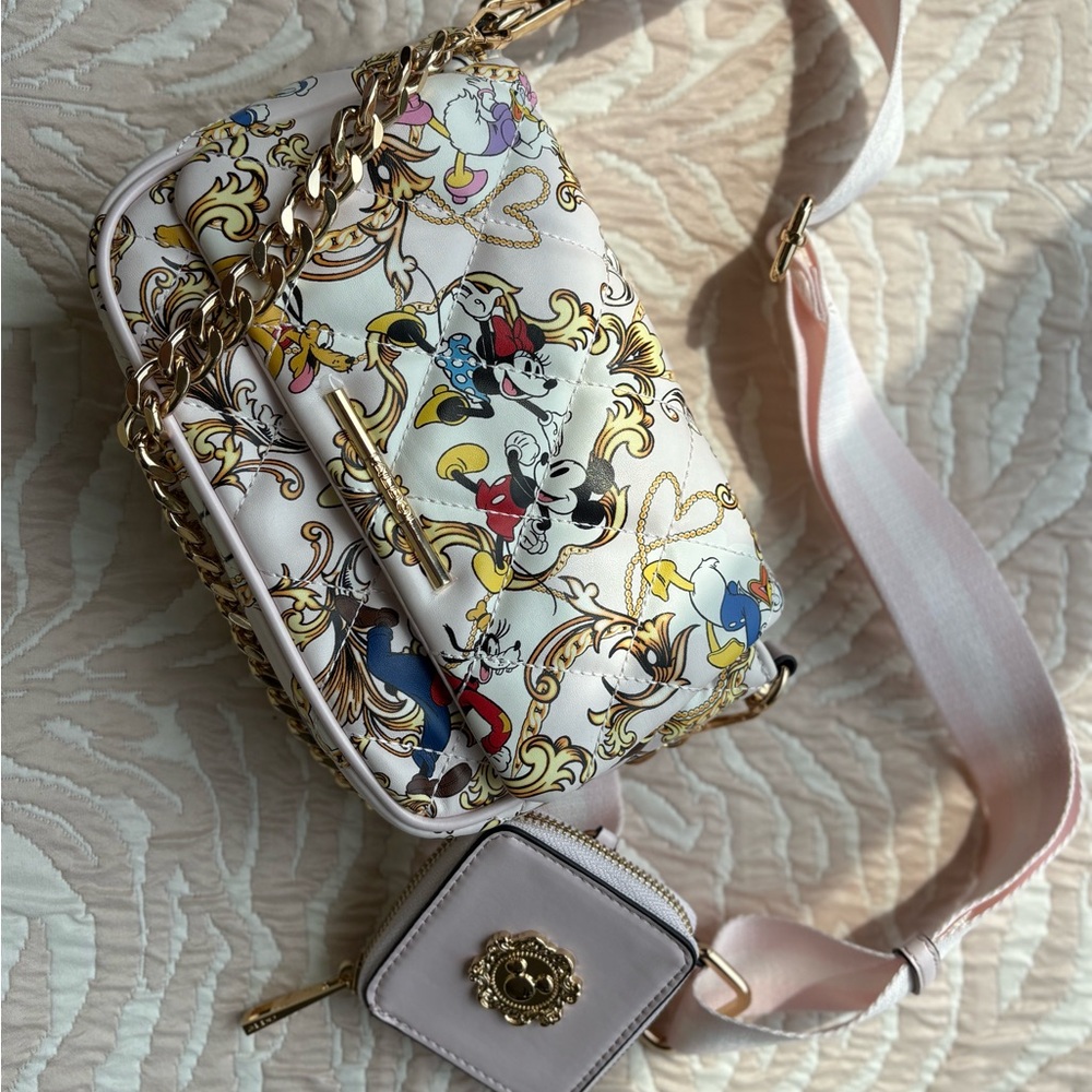 Disney Character Print Crossbody Bag- NWOT